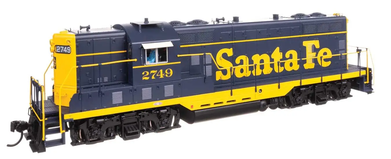 Walthers Proto HO Scale EMD GP7 Santa Fe #2749 - DCC & Sound Fitted