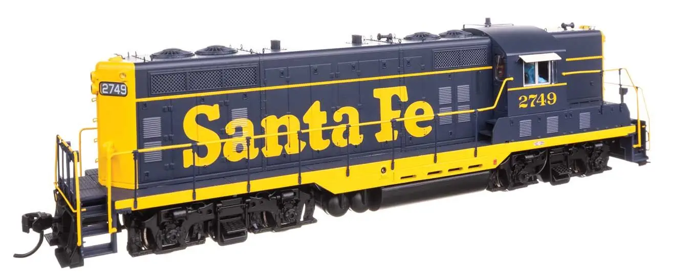 Walthers Proto HO Scale EMD GP7 Santa Fe #2749 - DCC & Sound Fitted - Image 2