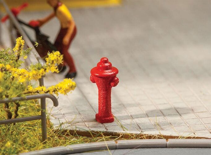 Walthers Scenemasters HO Fire Hydrants (10pcs)