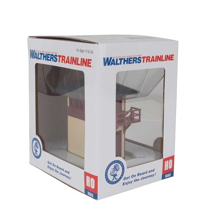 Walthers Trainline 931-810 HO Trackside Signal Tower - Assembled - Image 4