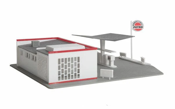 Walthers Trainline HO Gas Station - Kit - Image 2