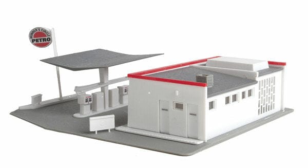 Walthers Trainline HO Gas Station - Kit - Image 4
