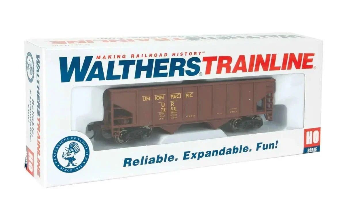 Walthers Trainline HO Scale Coal Hopper - Union Pacific (R) - Image 4