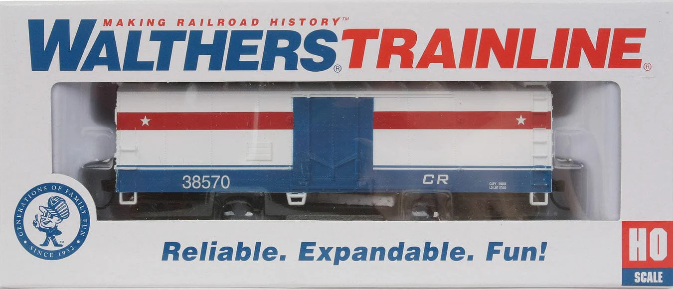 Walthers Trainline HO Track Cleaning Boxcar - Conrail - Image 4