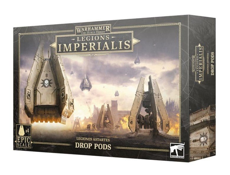 Warhammer 03-08 Legions Imperialis: Legion Drop Pods