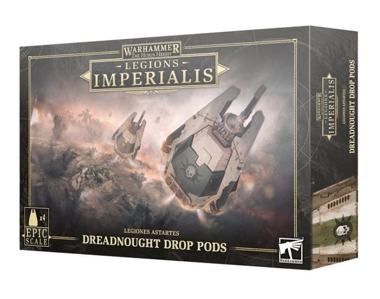 Warhammer 03-09 Legions Imperialis: Dreadnought Drop Pods