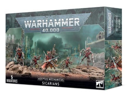Warhammer 40,000 Adeptus Mechanicus: Sicarians [59-11]**