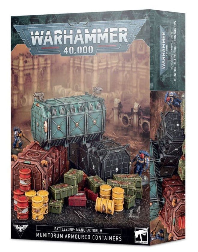 Warhammer 40,000 Battlezone: Manufactorum - Munitorum Armoured Containers [64-98]