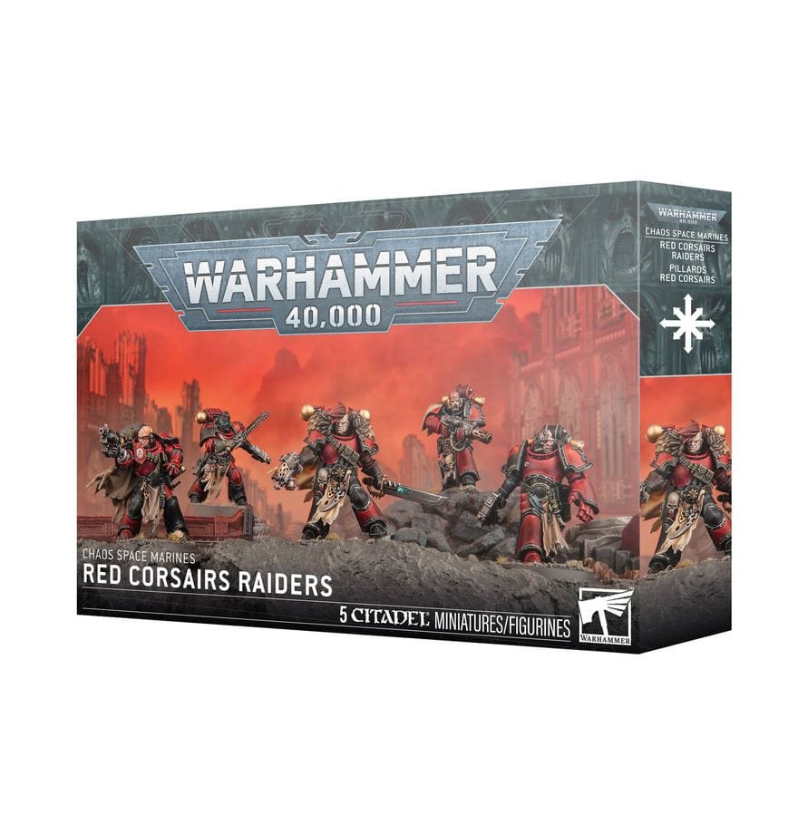 Warhammer 40000: Chaos Space Marines:Red Corsairs Raiders [43-113]