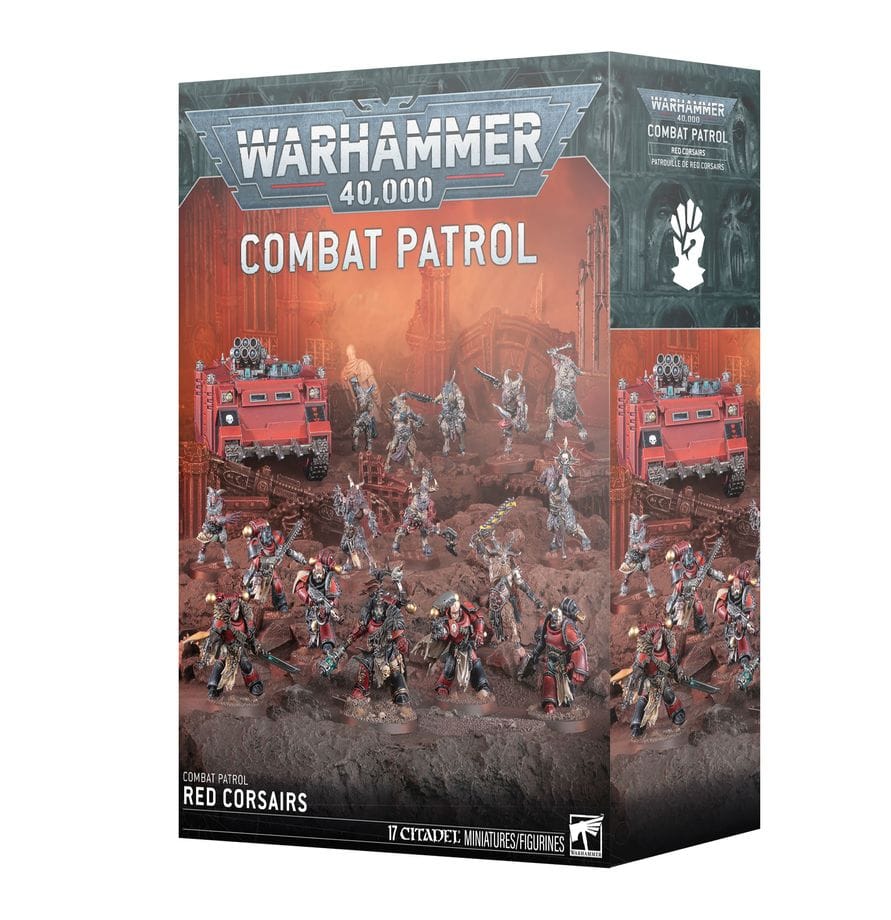 Warhammer 40000 Combat Patrol: Chaos S/M Red Corsairs [73-433]