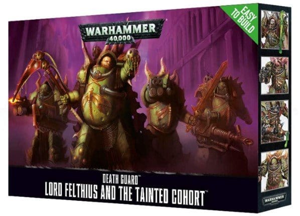 Warhammer 40000: Deathguard, Lord Felthius and the Tainted Cohort [Direct Range]