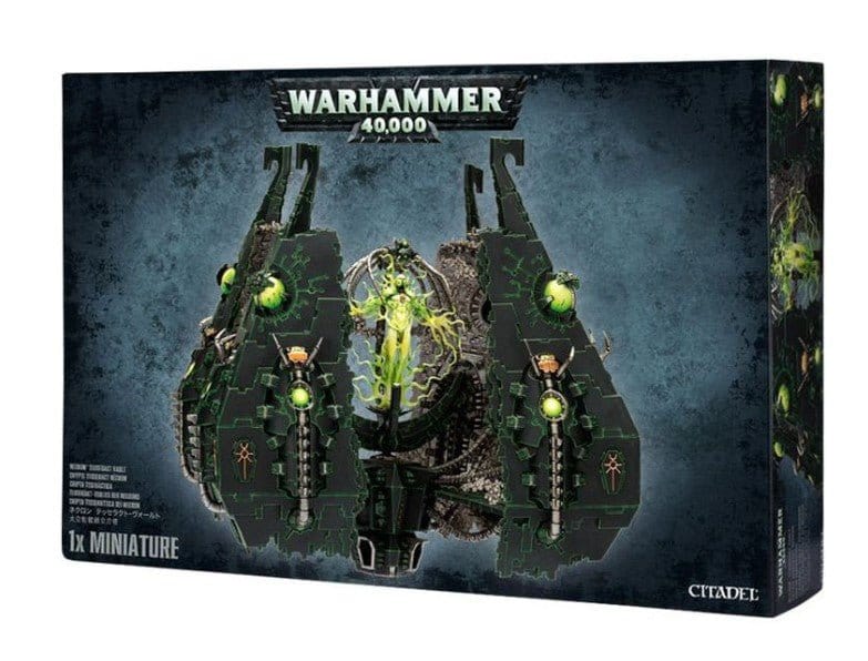 Warhammer 40000: Necrons, Obelisk & Transcendent C'Tan / Tesseract Vault [Direct Range]