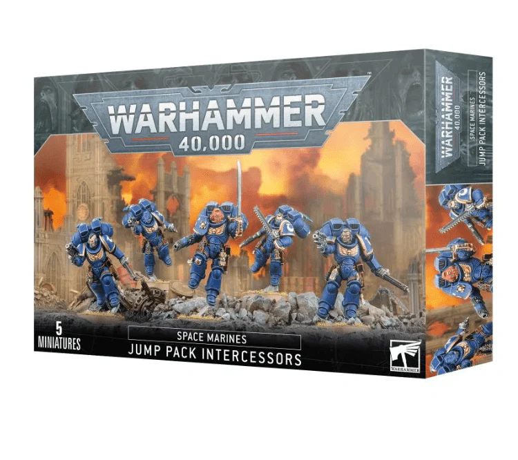 Warhammer 40000: Space Marines 48-13 Jump Pack Intercessor Squad