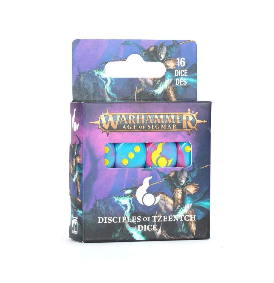 Warhammer Age of Sigmar: Disciples Of Tzeentch Dice [65-39]