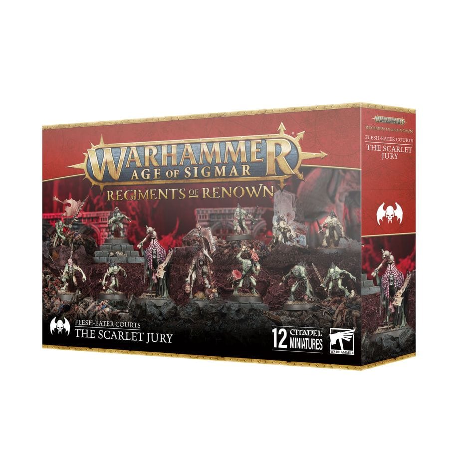 Warhammer Age of Sigmar: Flesh Eater Courts, The Scarlet Jury [91-89]