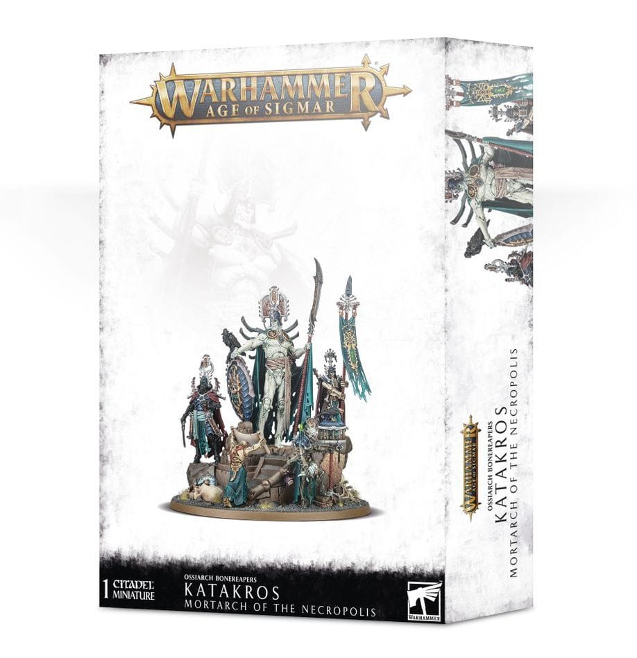 Warhammer Age of Sigmar: Katakros Mortarch Of The Necropolis [Direct Range]