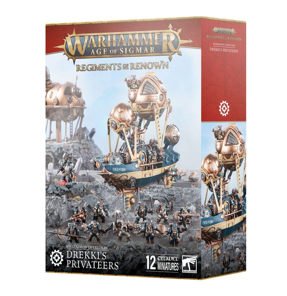 Warhammer Age of Sigmar: Kharadron Overlords, Drekkis Privateers [84-65]