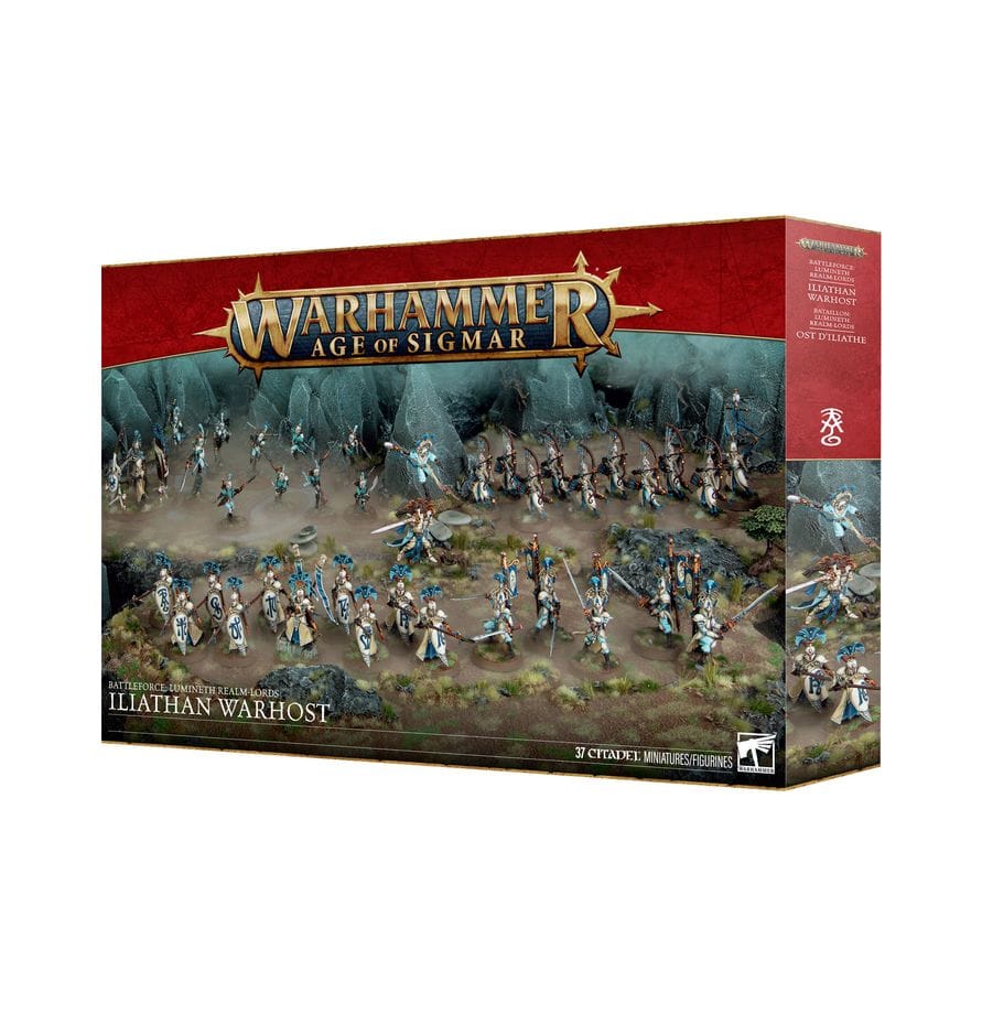 Warhammer Age of Sigmar Lumineth Realmlords: Iliathan Warhost [87-42]