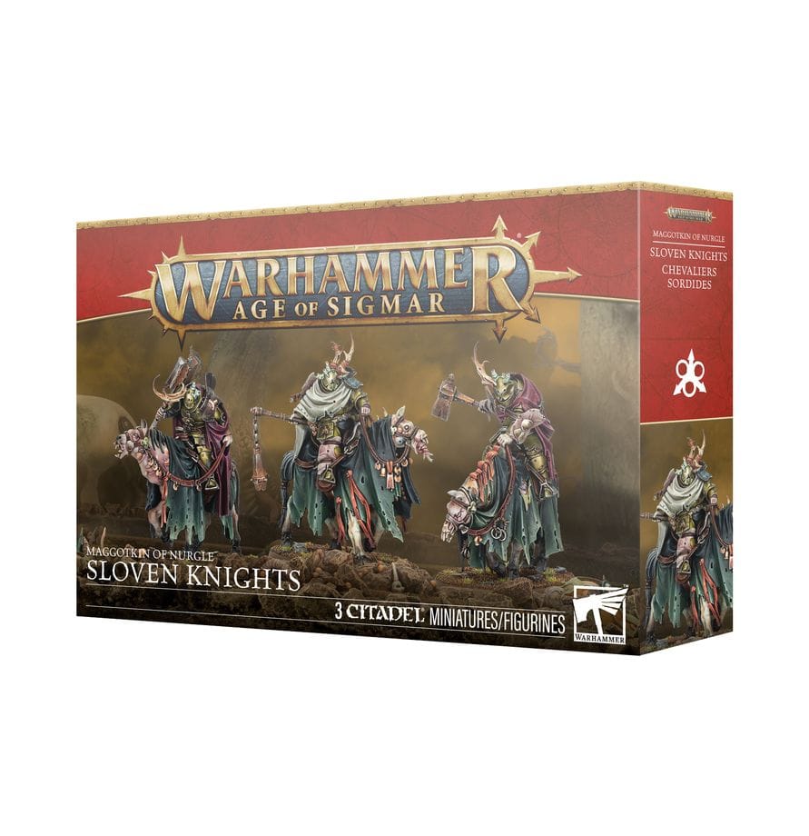 Warhammer Age of Sigmar: Maggotkin Of Nurgle: Sloven Knights [83-114]