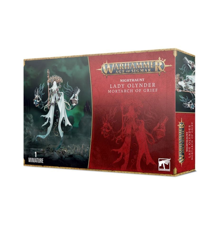 Warhammer Age Of Sigmar Nighthaunt Lady Olynder Monarch of Grief [91-25]