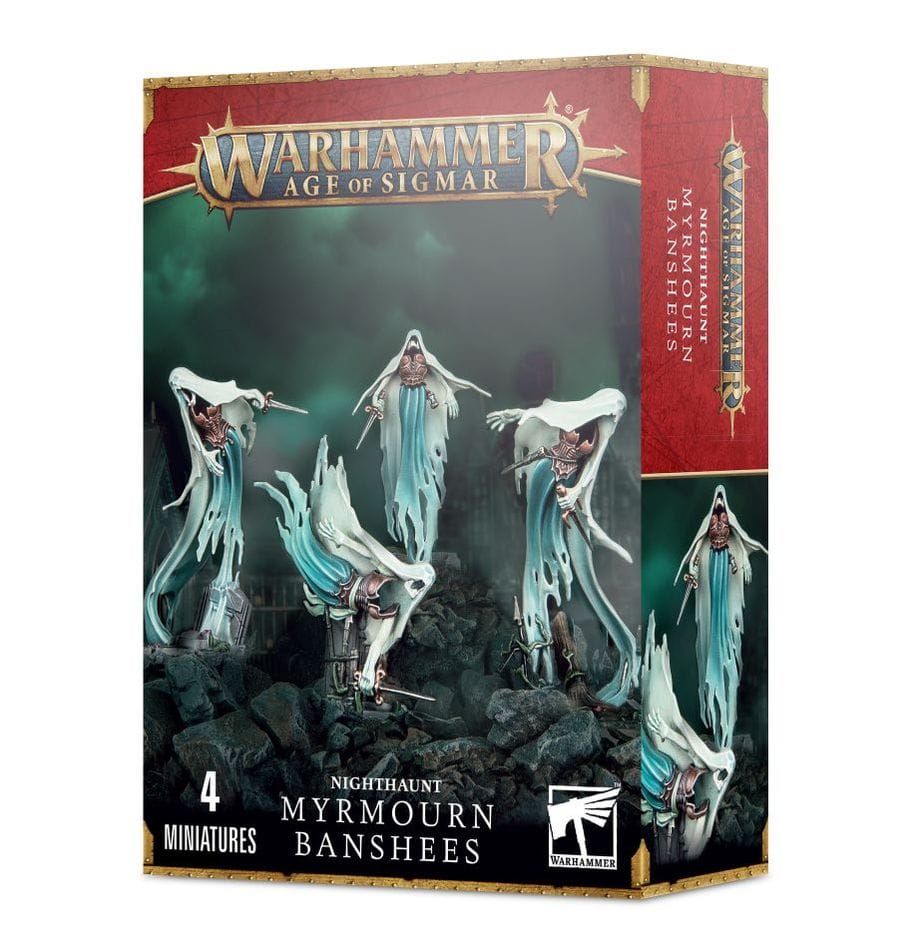 Warhammer Age Of Sigmar Nighthaunt Myrmourn Banshees [71-11]