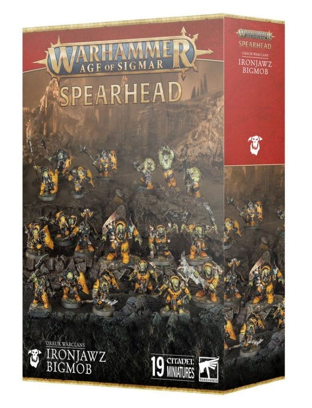 Warhammer Age of Sigmar: Orruk Warclans Ironjaws Spearhead [70-23]