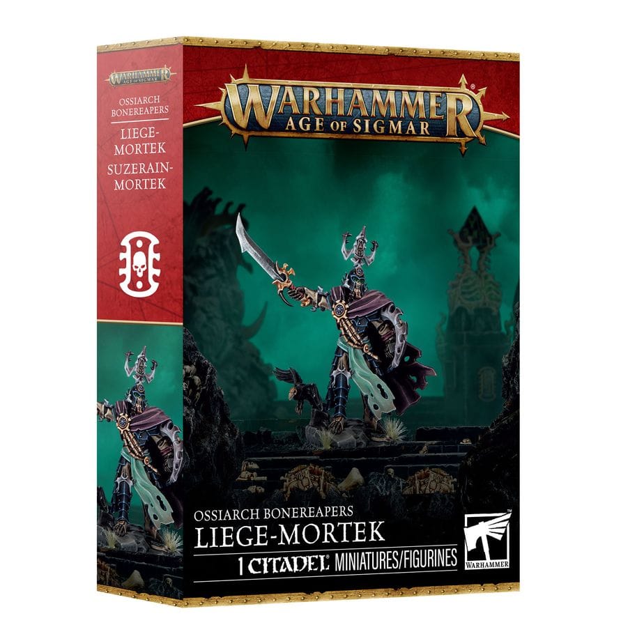 Warhammer Age of Sigmar Ossiarch Bonereapers: Liege-Mortek [94-46]