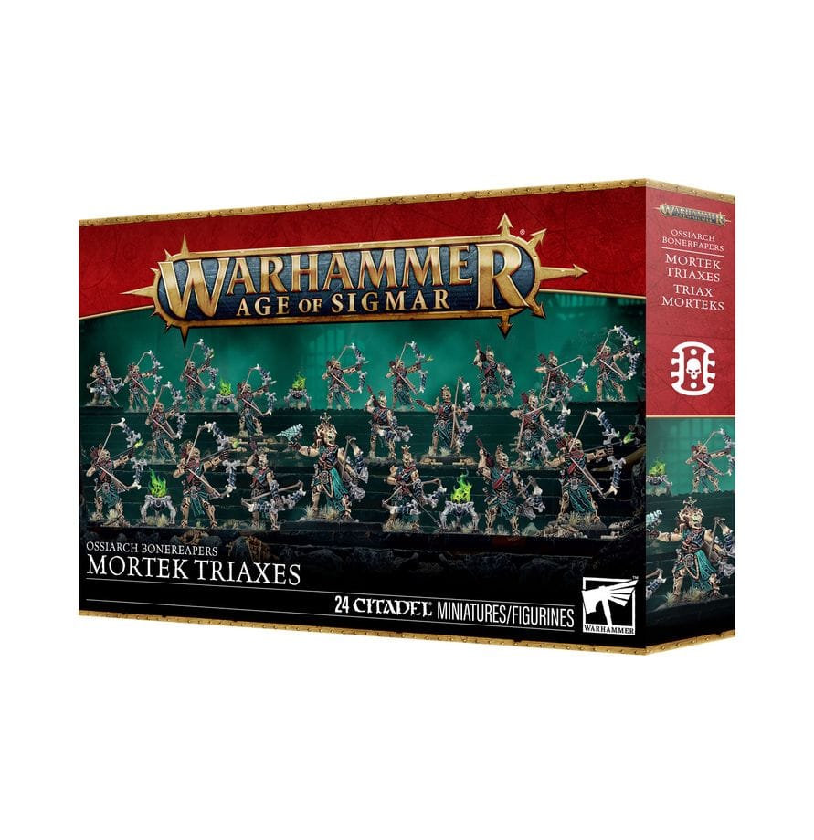 Warhammer Age of Sigmar Ossiarch Bonereapers: Mortek Triaxes [94-45]