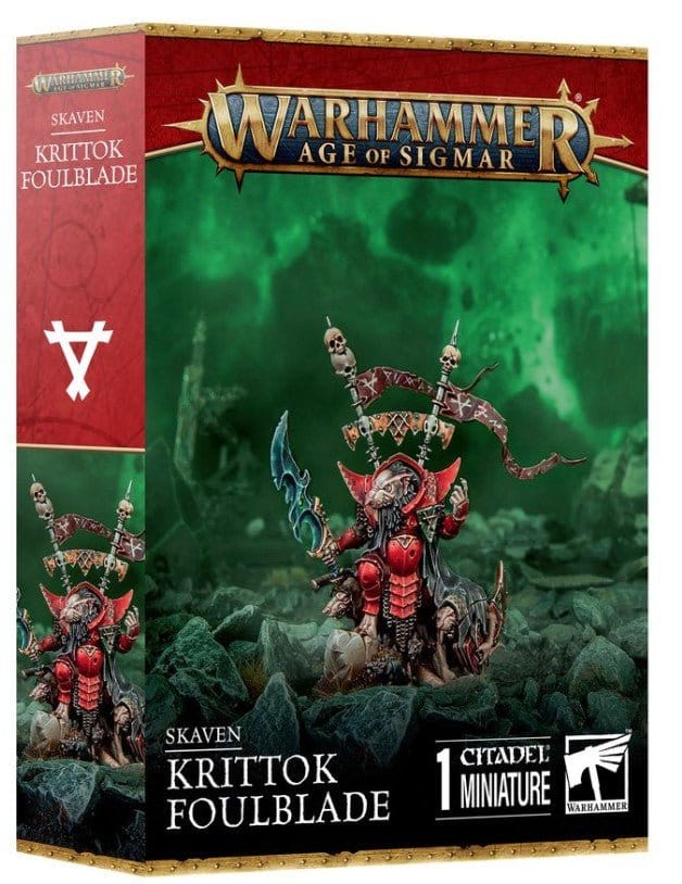Warhammer Age of Sigmar: Skaven, Krittok Foulblade [90-49]