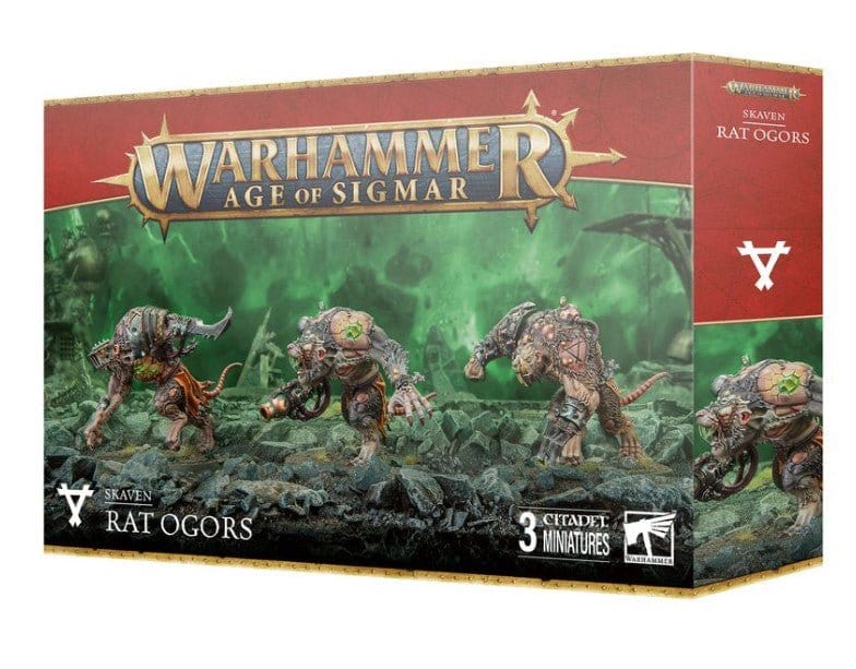 Warhammer Age of Sigmar: Skaven, Rat Ogors [90-13]