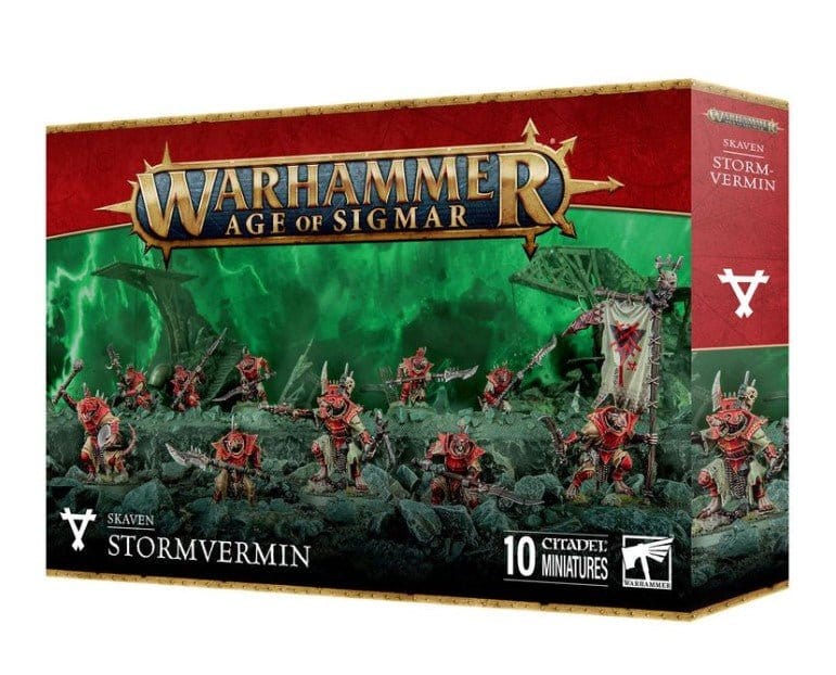 Warhammer Age of Sigmar: Skaven, Stormvermin [90-07]
