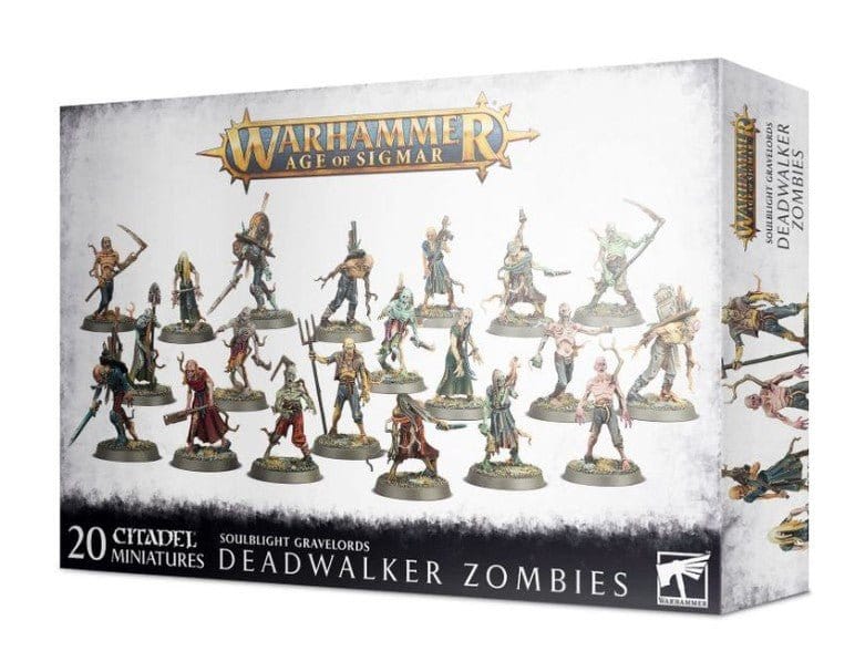 Warhammer Age of Sigmar: Soulblight Gravelords Deadwalker Zombies [91-07]