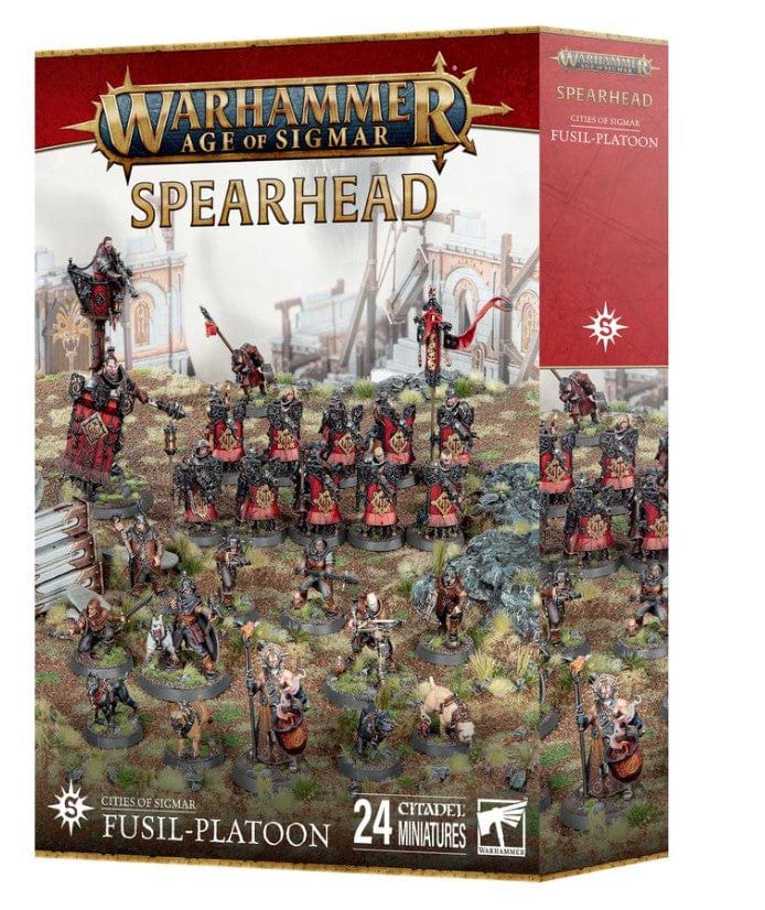 Warhammer Age of Sigmar: Spearhead, Cites of Sigmar Fusil Platoon [70-862]