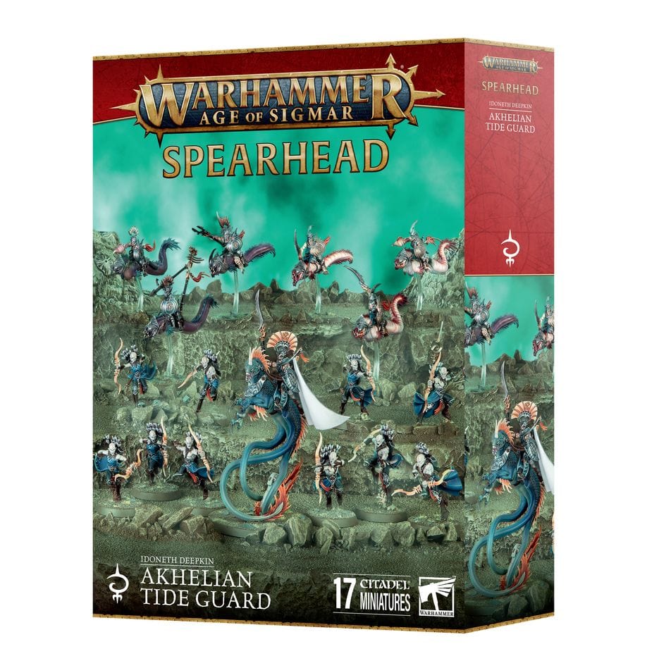 Warhammer Age of Sigmar: Spearhead Idoneth Deepkin Akhelian Tide Guard [70-873]