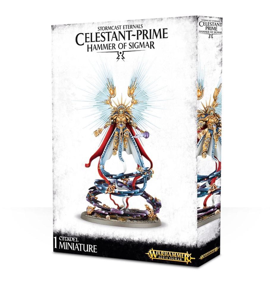 Warhammer Age of Sigmar: Stormcast Eternals Celestant-Prime Hammer of Sigmar [Direct Range]