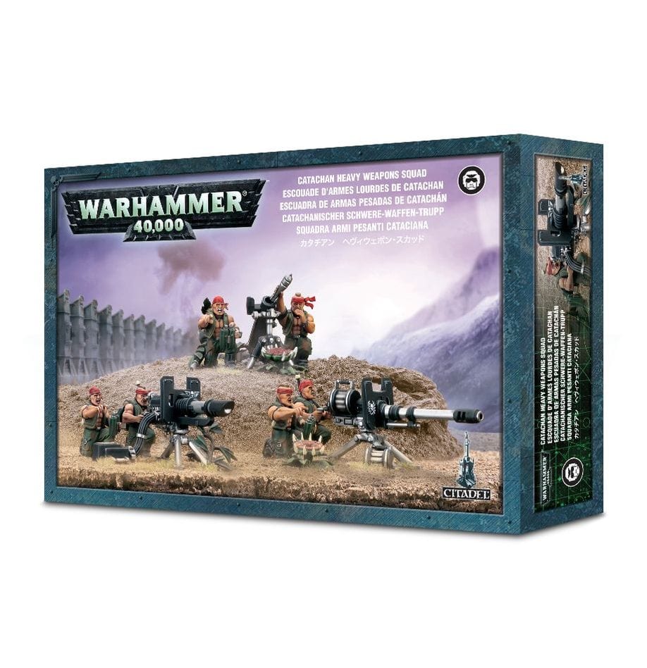 Warhammer Astra Militarum: Catachan Heavy Weapon Squad [Direct Range]