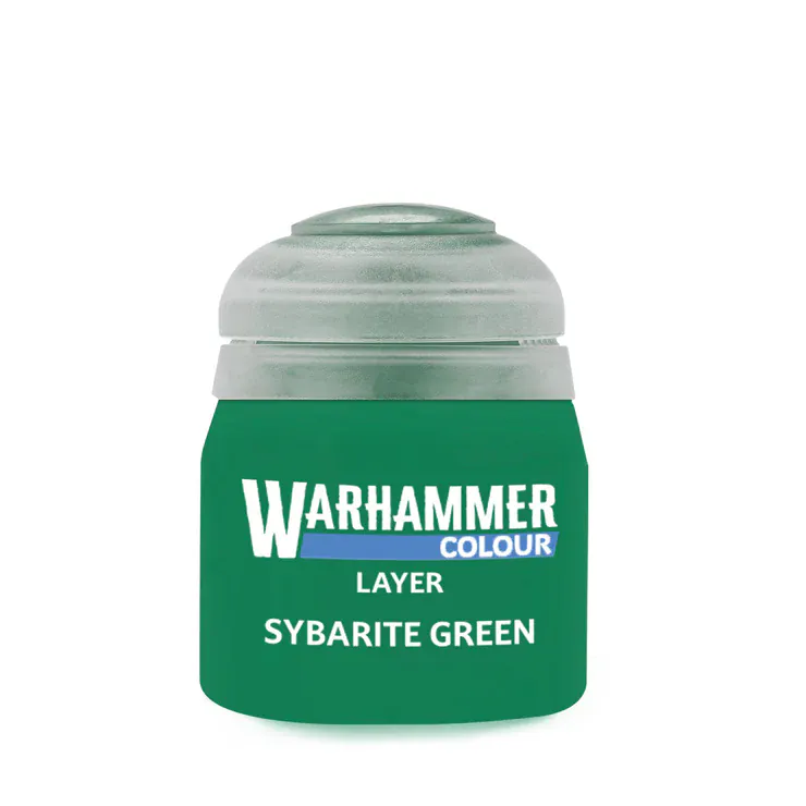 Warhammer Layer Colour: Sybarite Green Paint 12ml [22-22]
