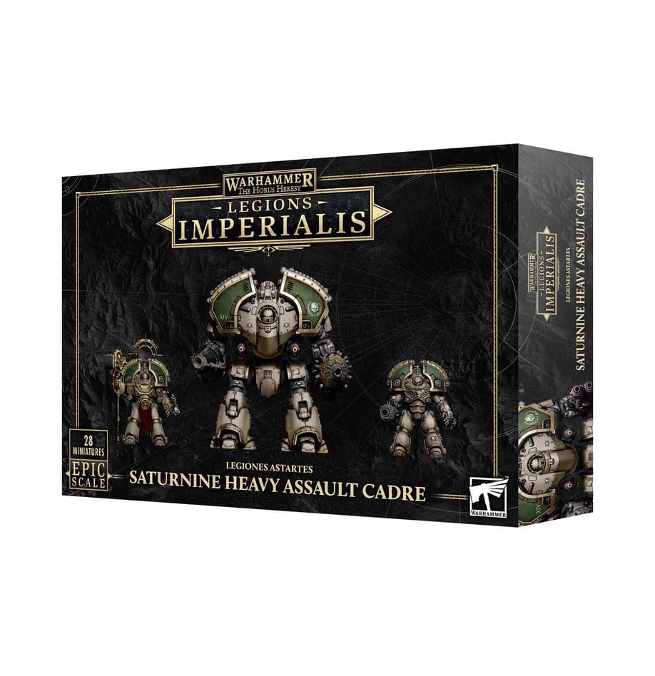 Warhammer Legion Imperialis: L/A: Saturnine Heavy Assault Cadre [03-100]