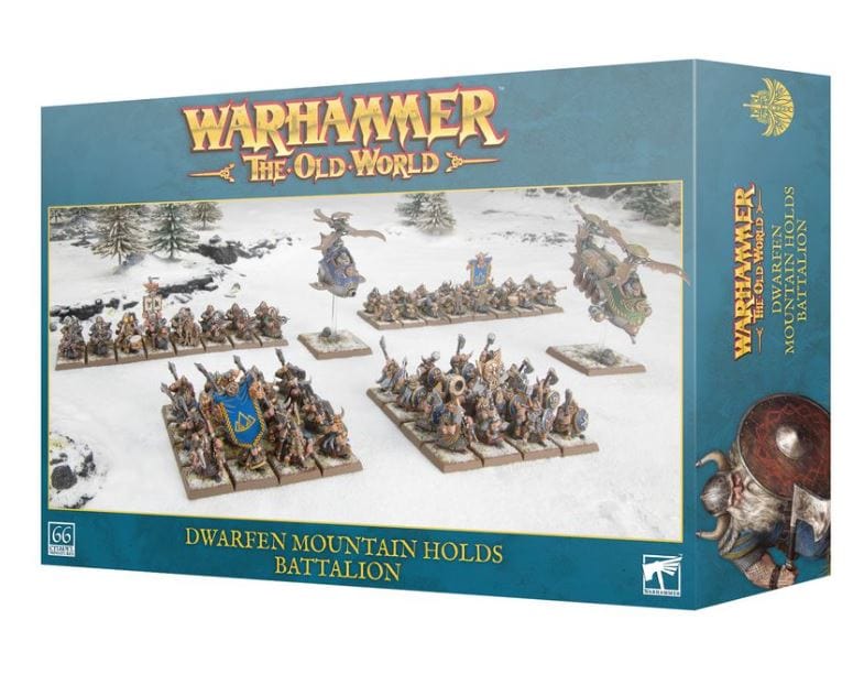Warhammer The Old World: Battalion, Dwarfen Mountain Holds [10-05]