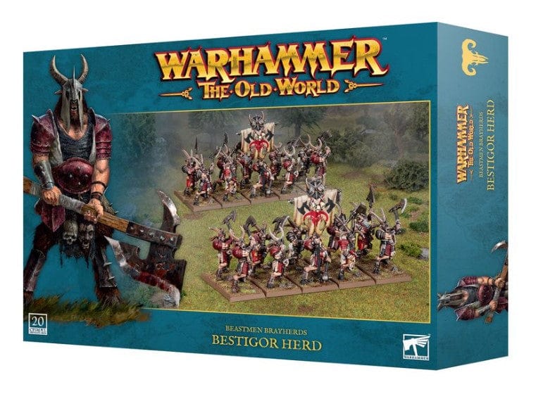 Warhammer The Old World: Beastmen Brayherds, Bestigor Herd [08-104]**