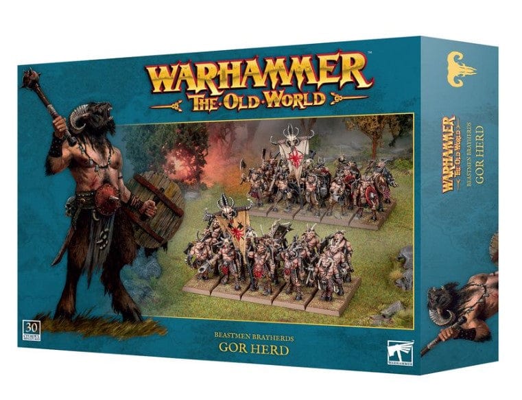 Warhammer The Old World: Beastmen Brayherds, Gor Herd [08-106]**