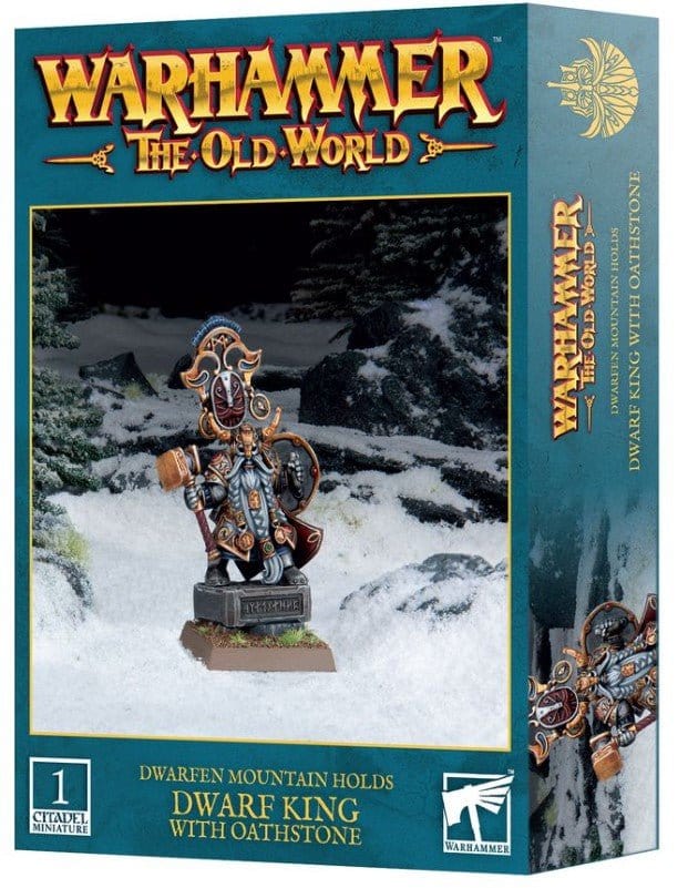 Warhammer The Old World: Dwarfen Mountain Holds Dwarf King with Oathstone [10-16]
