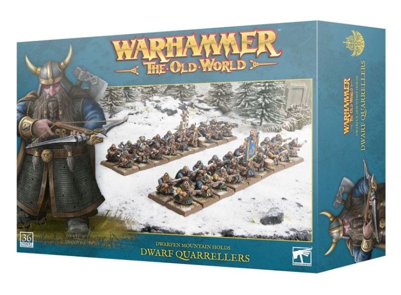 Warhammer The Old World: Dwarfen Mountian Holds Dwarf Quarrellers [10-08]