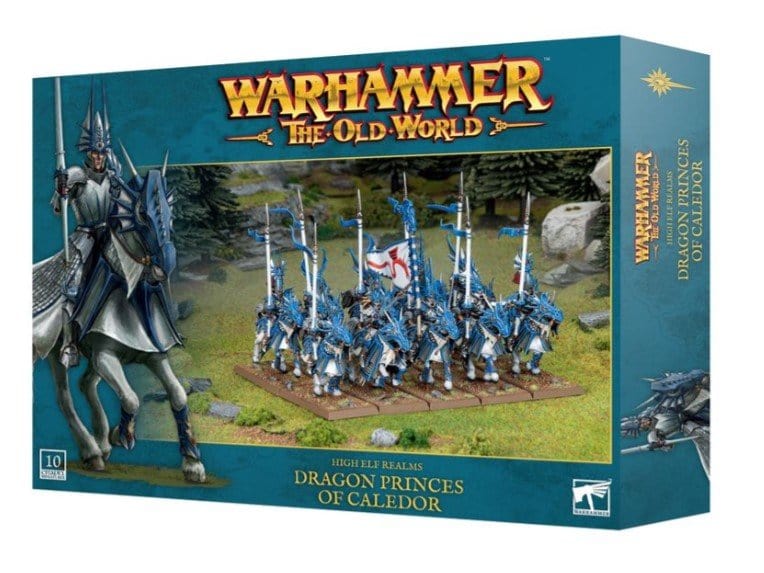 Warhammer The Old World: High Elf Realms, Dragon Princes of Caledor [13-17]