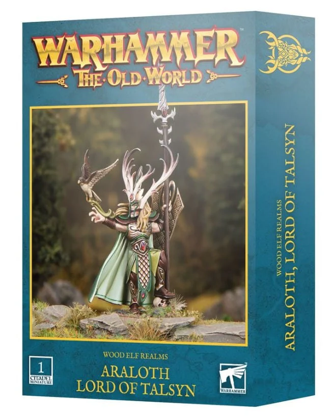 Warhammer The Old World: Wood Elf Realms Araloth Lord of Talsyn [13-108]