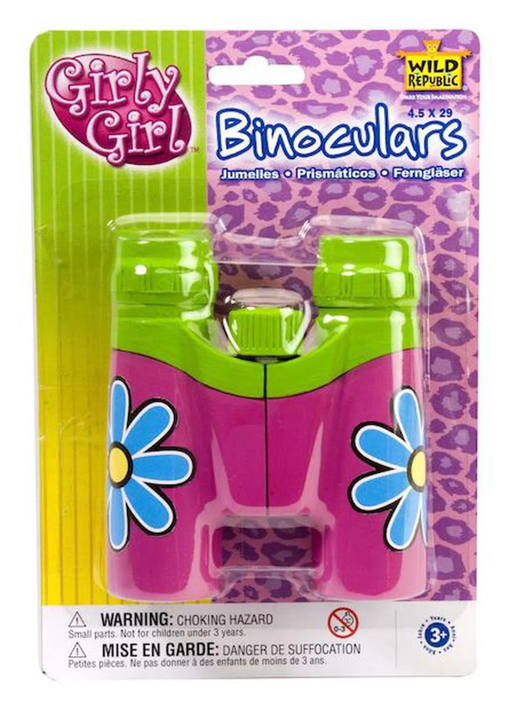 Wild Replublic Flower Print Binoculars - Pink