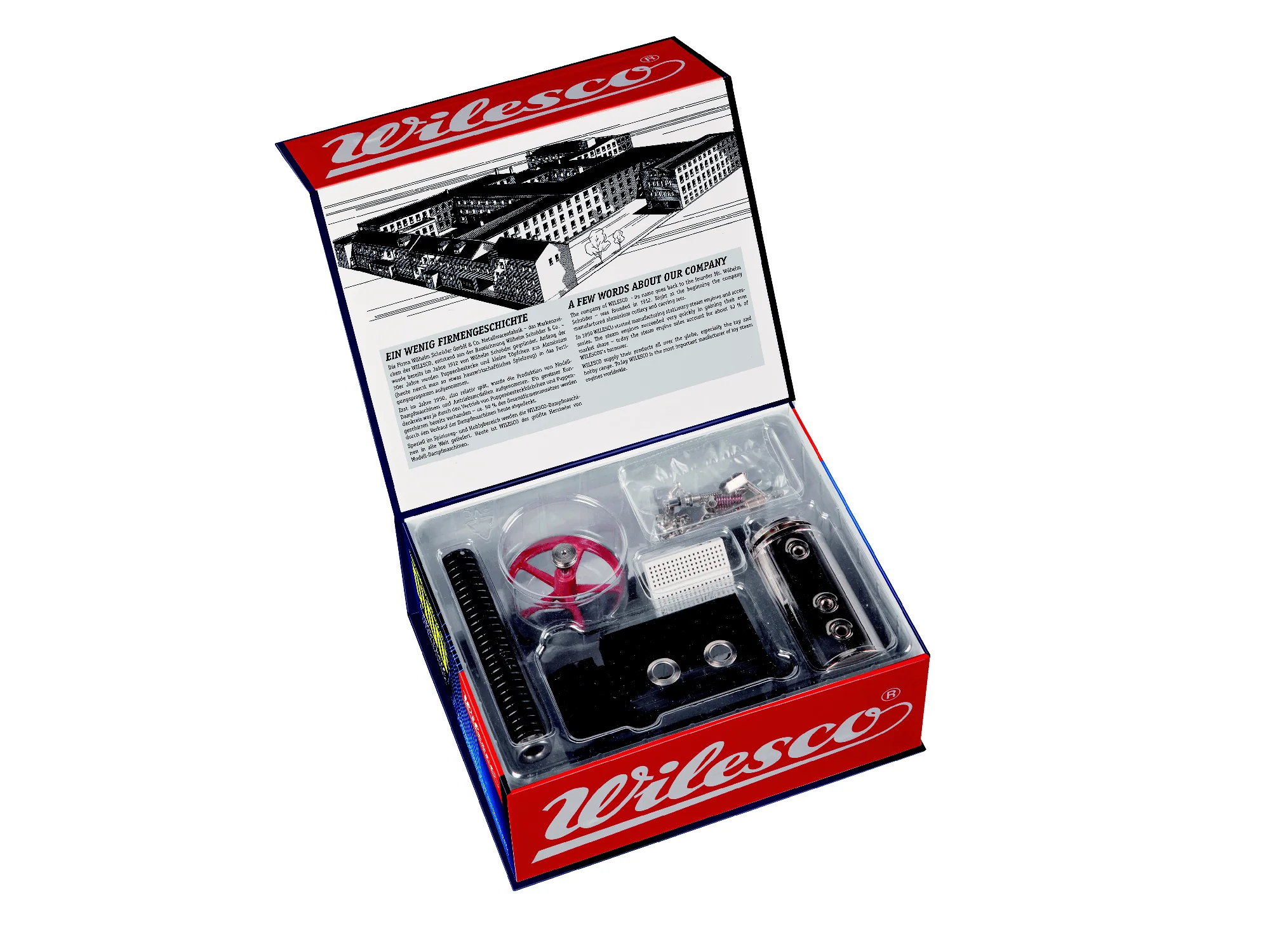 Wilesco D100E Experimental Kit with Steam Engine - Image 3