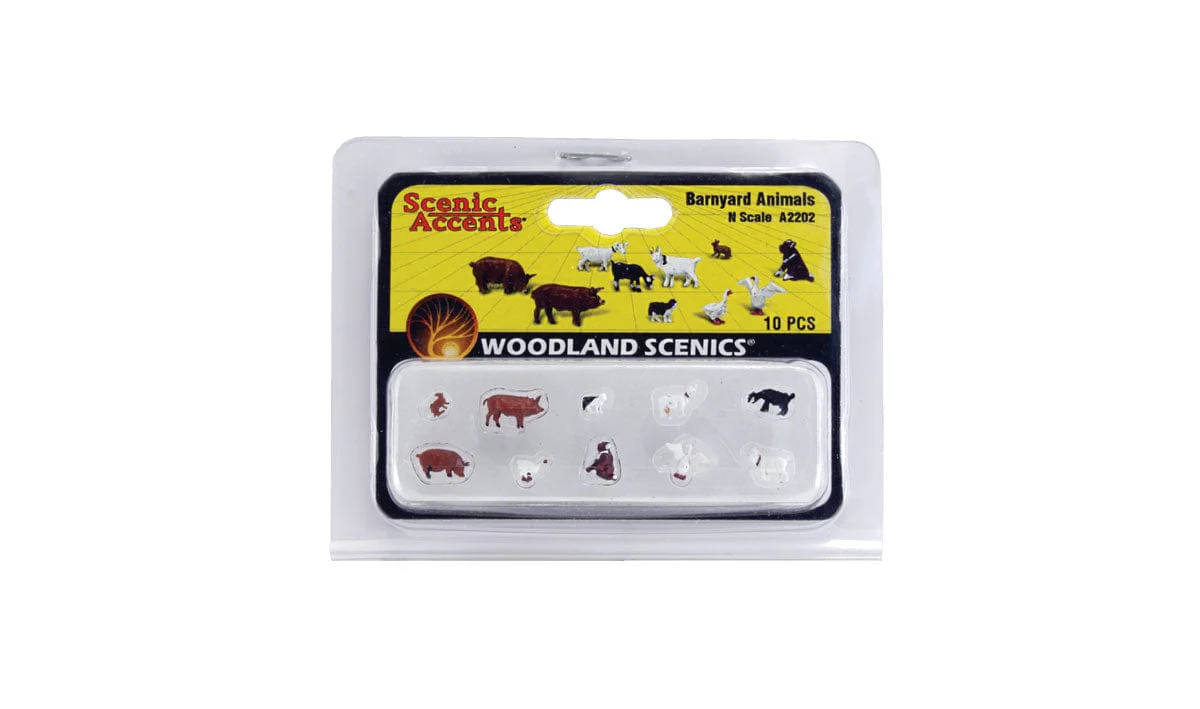 Woodland Scenics A2202 N Barnyard Animals