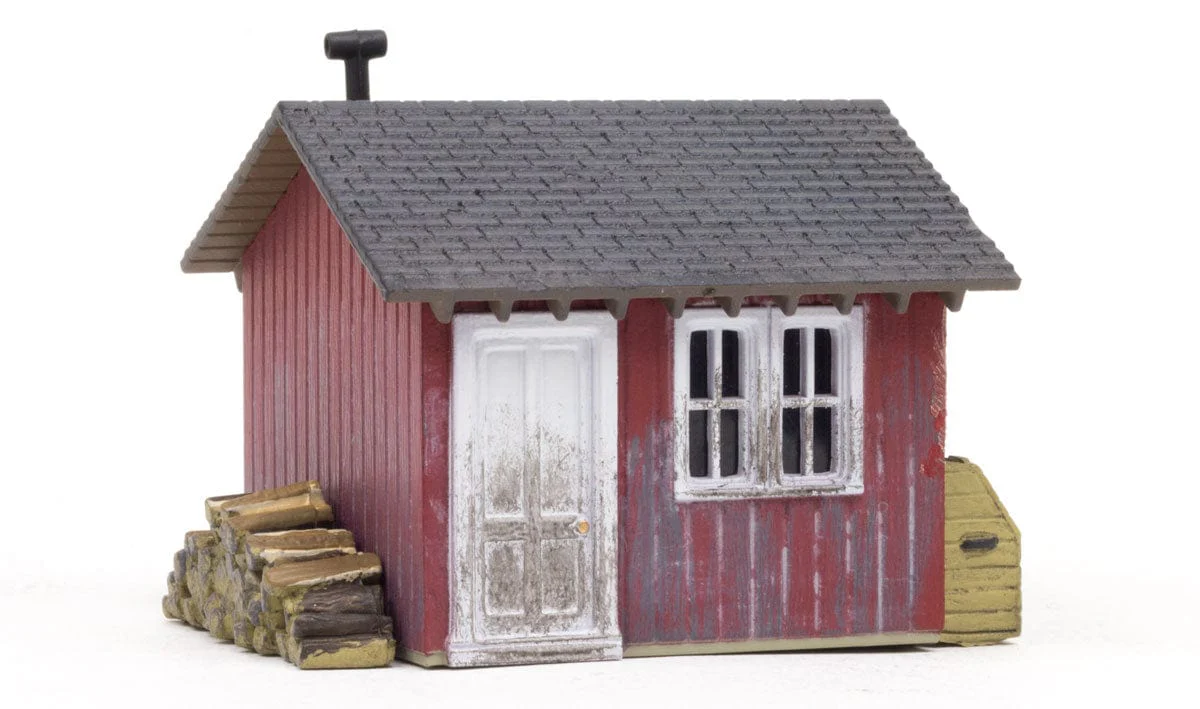 Woodland Scenics BR5057 HO Built-Up Work Shed