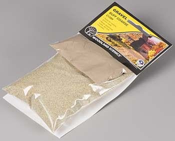 Woodland Scenics C1289 Gravel Buff Coarse